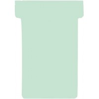 cartes T pour tableau noir - Taille 2 - Vert