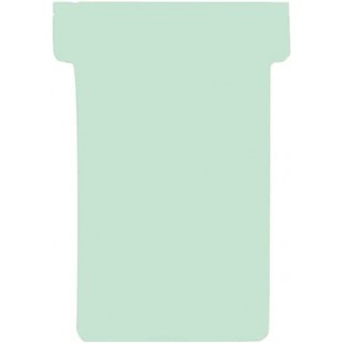 cartes T pour tableau noir - Taille 2 - Vert