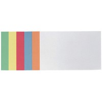 MKS2199 Lot de 300 cartes de presentation autocollantes rectangulaires 14,9 x 9,8 cm