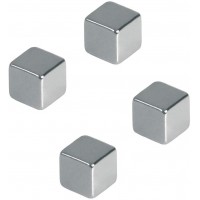 hmn1010 superstarke Cube Aimants 4 Stuck chrom