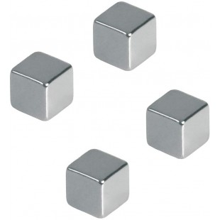hmn1010 superstarke Cube Aimants 4 Stuck chrom