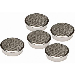 hm25cr/5/5 Excellente Puissance aimant diametre 25 mm chromkappe