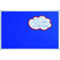 Tableau textile X-tra. Line®, 60 x 45 cm, bleu