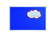 Tableau textile X-tra. Line®, 60 x 45 cm, bleu