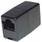 bs75006 RJ45 RJ45 Black Cable Interface/Gender Adapter - Cable Interface/Gender Adapters (RJ45, RJ45, Female/Female, Gold, Black
