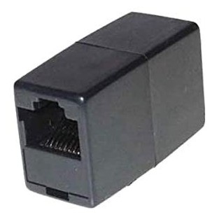 bs75006 RJ45 RJ45 Black Cable Interface/Gender Adapter - Cable Interface/Gender Adapters (RJ45, RJ45, Female/Female, Gold, Black