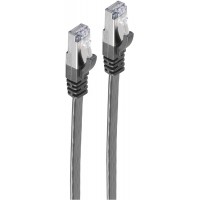Basic-S, Cat7, 0.5m cable de reseau 0,5 m U/FTP (STP) Noir - Cables de reseau (Cat7, 0.5m, 0,5 m, Cat7, U/FTP (STP), RJ-45, RJ-4