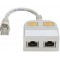 Telegartner Adaptateur Cat. 5 avec boitier de 2 Ports RJ45