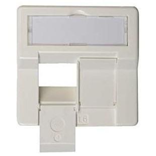 TELEGARTNER Zentralplatte, 50 x 50 mm, fur AMJ45 8/8 UP/0