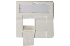 TELEGARTNER Zentralplatte, 50 x 50 mm, fur AMJ45 8/8 UP/0