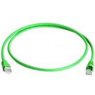 Telegartner Cable Patch (Cat. 7, F de STP LSZH Vert 0,5 m