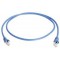 Telegartner patch cable CAT 7 °F-STP LSZH 0.5 m Blue