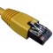 Telegartner Cable Patch Cat 7 °f-STP LSZH Jaune 0,5 m