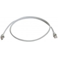 GENERIQUE - cable patch, Cat.7, S-FTP, 1,0 m, gris sans halogene, Blindage par feuillard paire et global par tresses (L00000A008