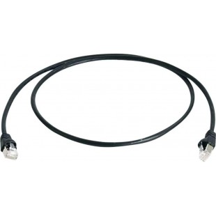 TELEGARTNER L00000A0077 Cable patch Cat.6A (profond), S/FTP Noir 0,5 m