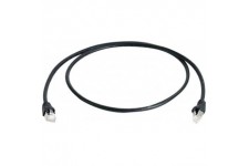 Telegartner Patch Cord mP8 fS 600 LSZH- 3,0 m 3 m Noir - Cable de reseau (3 m, Noir)