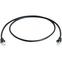 Telegartner Cable de raccordement MP8 FS 600 LSZH 5 m Noir