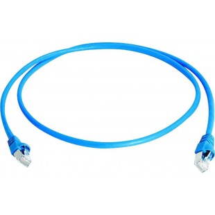 Telegartner Cable de raccordement reseau Informatique RJ45 L00006A0047 Cat 6a S/FTP Bleu 25.00 m