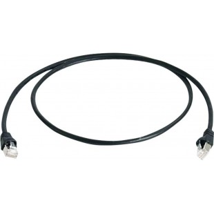 Telegartner Cable de raccordement reseau Informatique RJ45 L00006A0055 Cat 6a S/FTP Noir 25.00 m