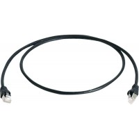 Telegartner Cable de raccordement reseau Informatique RJ45 L00006A0056 Cat 6a S/FTP Noir 50.00 m