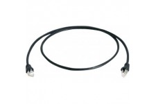 Telegartner Cable de raccordement reseau Informatique RJ45 L00006A0056 Cat 6a S/FTP Noir 50.00 m
