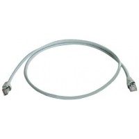 Telegartner Cable de raccordement reseau Informatique RJ45 L00000A0230 Cat 6a S/FTP Gris 25.00 cm