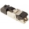 Telegartner J00026A2001 connecteur de fils RJ-45 Noir, Argent - Connecteurs de fils (RJ-45, Noir, Argent)