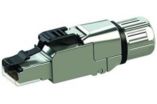 Telegartner Fiche RJ45 male Cat 6A blinde J00026A5000 RJ45 male, Droit 1 pc(s)