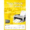 TopStick - Pochette de 8000 etiquettes autocollantes multi-usages (35,6 x 16,9 mm) Personnalisables et imprimables, Impression l