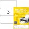 TopStick - Pochette de 300 etiquettes autocollantes multi-usages (200 x 95 mm) Personnalisables et imprimables, Impression laser