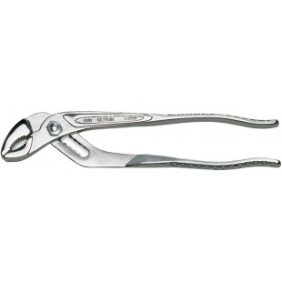 300024086 Pince Multiprise 300 avec Anti glissant Charniere Glissiere, Argent, 240 mm