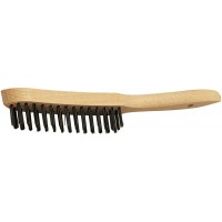 1755000300 Brosse Metallique 1755 3-Rangees, Brun