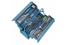 Heytec Heyco 50807694500 Mallette a  outils Mallette depliable en acier 5 compartiments Jeu de 57 outils (Import Allemagne)