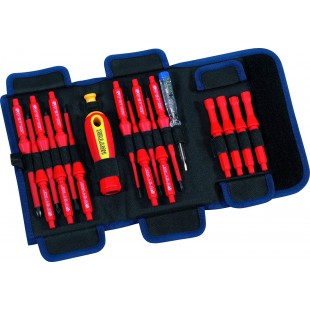 50846000033 VDE-Outils pour electricien, Rouge/Jaune