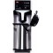 Melitta Bouteille isotherme a  pompe, 2,2 litres, env. 18 tasses, piston en acier inoxydable, acier inoxydable, argent/noir