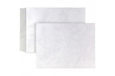 Ref R1790 Lot de 100 enveloppes legeres et resistantes Blanc E4 394 mm x 305 mm