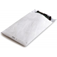 Tyvek Enveloppes avec rembourrage au papier bulle et fermeture par bande adhesive Blanc Format B5 176 x 250 mm