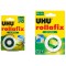 UHU Rollafix, Adhesif, Devidoir avec Recharge, 25 m x 19 mm, Invisible avec autre Adhesif