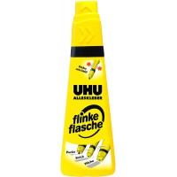 UHU 46315 adhesif et colle - Adhesifs et colles (Tube, Jaune, Verre, Cuir, Metal, Papier, Plastique, Porcelaine, Bois, 1 piece(s