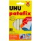 UHU Patafix Pastilles adhesives repositionnables decollables Blanc - Lot de 80 pastilles