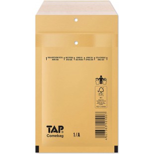 Tap 81010000 Pochettes a  bulles d'air COMEBAG, Type A11, marron, 6 g