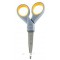 E-30450 00 Ciseaux a  silhouette Titane/Grip ultra doux 13 cm Gris/jaune (Import Allemagne)