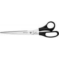 E-31111 00 Ciseaux de bureau droits  25 cm Noir