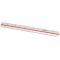 e-10164 00 reduction de l'ingenieur en plastique 30 cm (blanc)