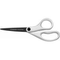  E-32681 00 Paire de ciseaux en titane inoxydable Noir/blanc 20,4 cm (8")