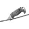 E-84023 00 cutter de securite en alliage aluminium avec manche antiderapante, largeur de lame 18 mm, gris/noir