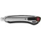 cutter e-84024 00 alliage aluminium avec poignee souple, largeur 9 mm (gris/noir)