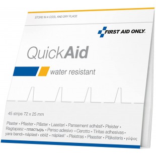 First Aid Seulement quickaid resistant a  l'eau Recharge Platre - Lot de 45
