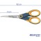 E-33670 00 Ciseaux Titanium Non- Stick 18 cm  Gris/Jaune