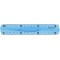 E-10220 00 Regle flexible, Incassable, Transparente, 15 cm, Couleurs Assorties, 1 Piece